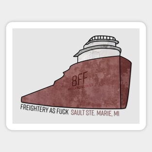 Freightery AF, Sault Ste. Marie, MI Sticker